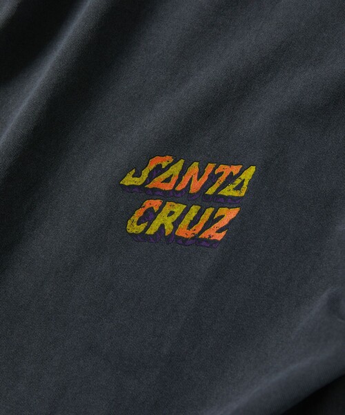 FREAK'S STORE（フリークスストア）の「限定展開 SANTA CRUZ×FREAK'S STORE/サンタクルーズ 別注 サークルロゴバックプリント ピグメント Tシャツ（Tシャツ/カットソー・メンズ・ブラック系その他/ブラック系その他2・MEDIUM/SMALL/LARGE）」の7枚目の写真