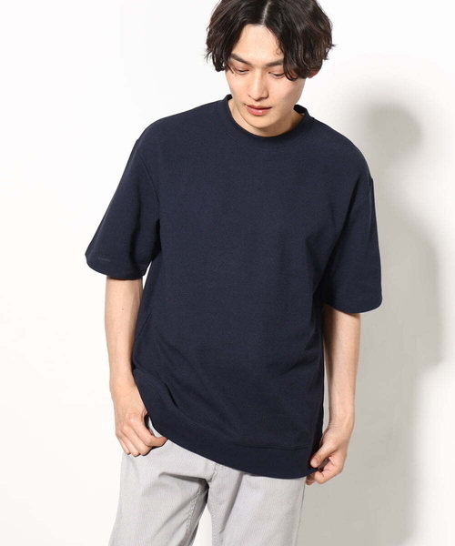 a.v.v（アーヴェヴェ）の「【接触冷感】アゼセミワイドスウェットＴ（Tシャツ/カットソー・メンズ・ホワイト/ブラック/ネイビー・48/46/50/44）」の3枚目の写真