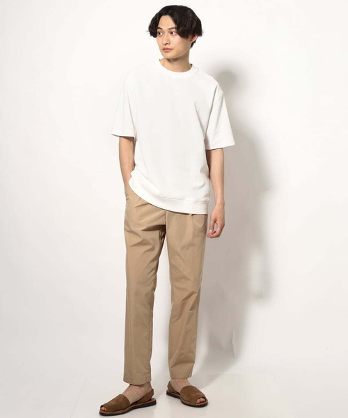 a.v.v（アーヴェヴェ）の「【接触冷感】アゼセミワイドスウェットＴ（Tシャツ/カットソー・メンズ・ホワイト/ブラック/ネイビー・48/46/50/44）」の8枚目の写真