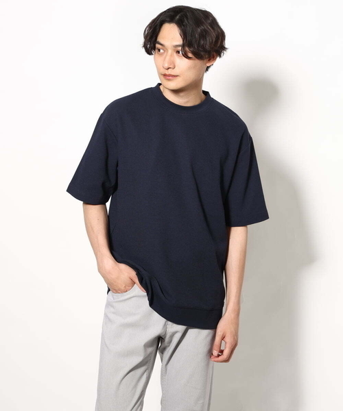a.v.v（アーヴェヴェ）の「【接触冷感】アゼセミワイドスウェットＴ（Tシャツ/カットソー・メンズ・ホワイト/ブラック/ネイビー・48/46/50/44）」の17枚目の写真