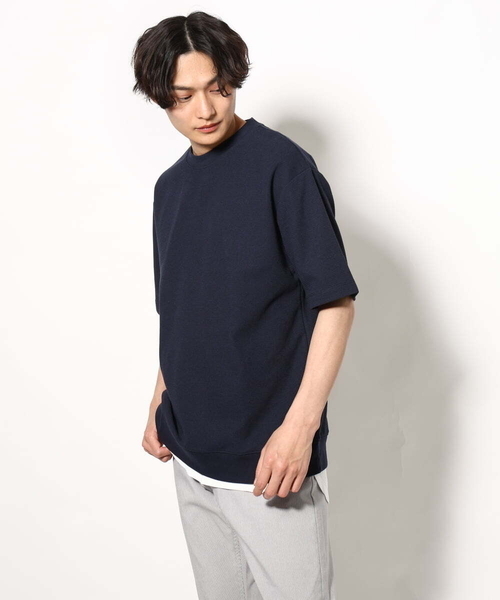 a.v.v（アーヴェヴェ）の「【接触冷感】アゼセミワイドスウェットＴ（Tシャツ/カットソー・メンズ・ホワイト/ブラック/ネイビー・48/46/50/44）」の18枚目の写真