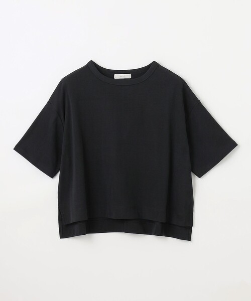 ANY(エニィ)の「フライスワイドTシャツ(Tシャツ/カットソー・レディース・アイボリー系1/アイボリー系/ダークブラウン系/ブラック系・F)」の12枚目の写真