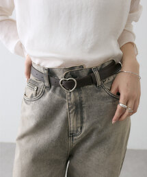 mystic | ハートバックルベルト(ベルト)