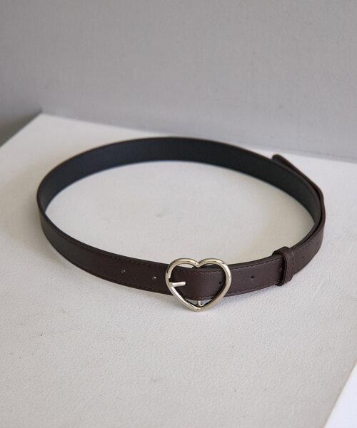 mystic（ミスティック）の「ハートバックルベルト（ベルト・レディース・ブラウン/ブラック・ONE SIZE）」の7枚目の写真