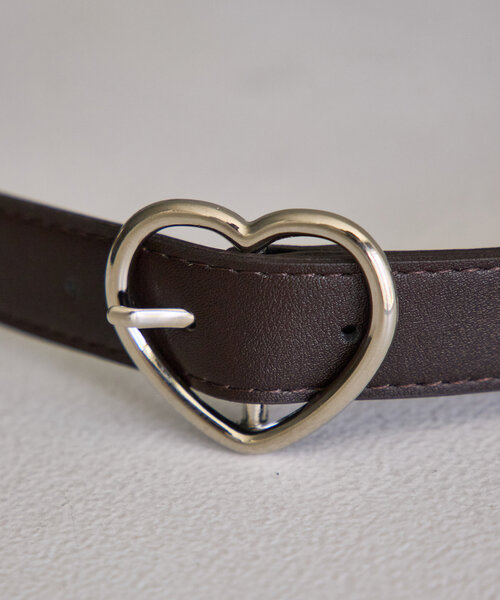 mystic（ミスティック）の「ハートバックルベルト（ベルト・レディース・ブラウン/ブラック・ONE SIZE）」の8枚目の写真