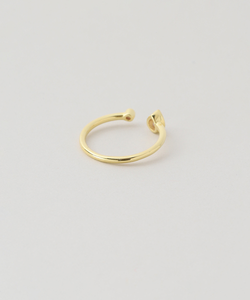 SLOBE IENA(スローブイエナ)の「Pondichery/ポンディシェリ オープンリング(リング・レディース・ピンク系その他/ブラウン/グリーン/イエロー・FREE)」の5枚目の写真