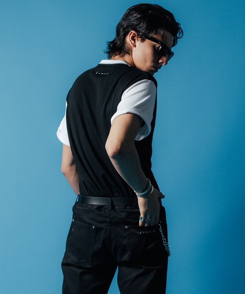 CRIMIE(クライミー)の「MOTO CLUB TEAM SHORT SLEEVE T SHIRT / 袖配色 クラブチーム ロゴ Tシャツ(Tシャツ/カットソー・メンズ・ホワイト/ブラック・XXL/XL/L/M/S)」の5枚目の写真