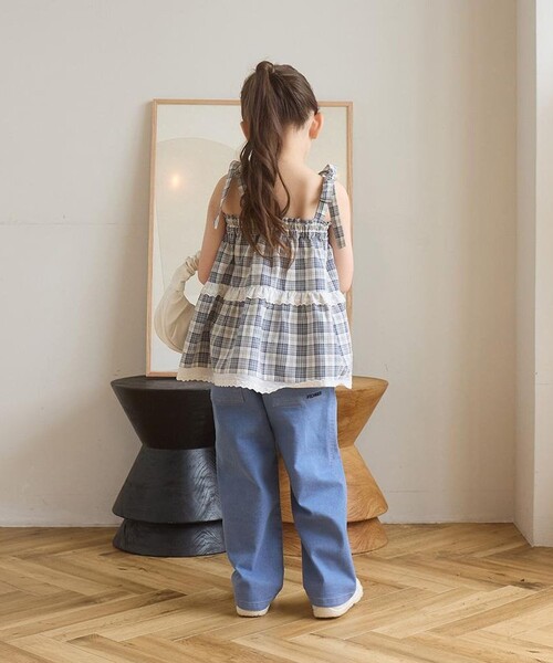 セール】【おそろい】マルチWAYチェックスカート / ビスチェ