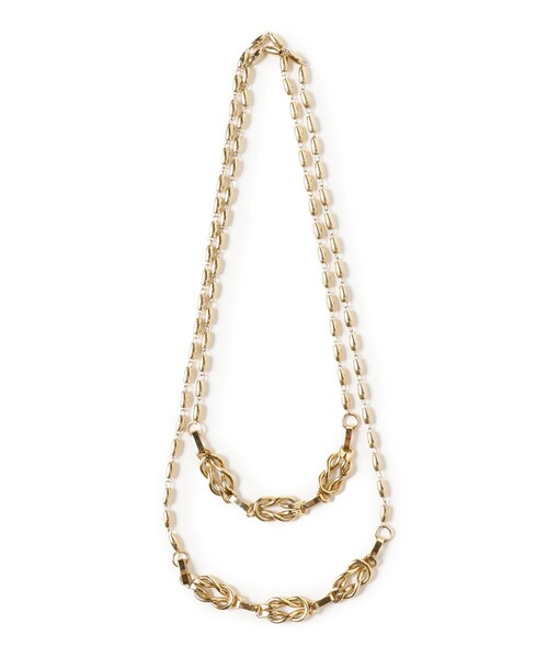 RBS(アールビーエス)の「RBS / オーバルチェーン ロング ネックレス(ネックレス・レディース・ゴールド・ONE SIZE)」の1枚目の写真