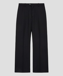 【MARKAWARE/マーカウェア】ORGANIC WOOL TROPICAL FLAT FRONT FLAIR TROUSERS/オーガニックウールトロピカルフラットフロントフレアトラウザーズ