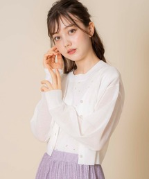 キラキララメVカーデ