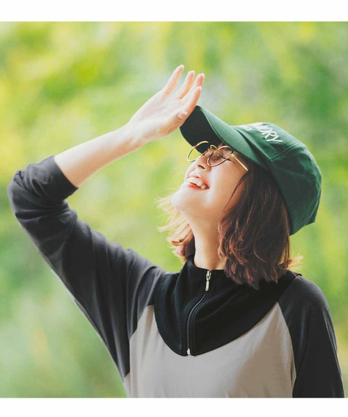 Live in comfort(リブインコンフォート)の「リブ イン コンフォート 吸汗速乾素材でさらっと過ごせる UV対策ネックカバー〈ブラック〉(ネックウォーマー/スヌード・レディース・ブラック・2/1)」の6枚目の写真