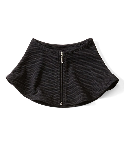 Live in comfort(リブインコンフォート)の「リブ イン コンフォート 吸汗速乾素材でさらっと過ごせる UV対策ネックカバー〈ブラック〉(ネックウォーマー/スヌード・レディース・ブラック・2/1)」の4枚目の写真