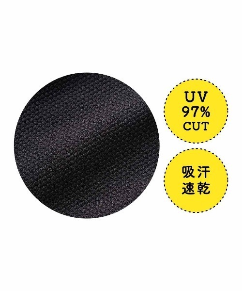 Live in comfort(リブインコンフォート)の「リブ イン コンフォート 吸汗速乾素材でさらっと過ごせる UV対策ネックカバー〈ブラック〉(ネックウォーマー/スヌード・レディース・ブラック・2/1)」の2枚目の写真