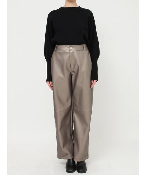 セール】スイッチフェイクレザーパンツ（その他パンツ）｜MURUA