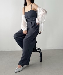 Outfitter lab（アウトフィッターラボ）の「コルセットデザインオールインワン（つなぎ/オールインワン）」