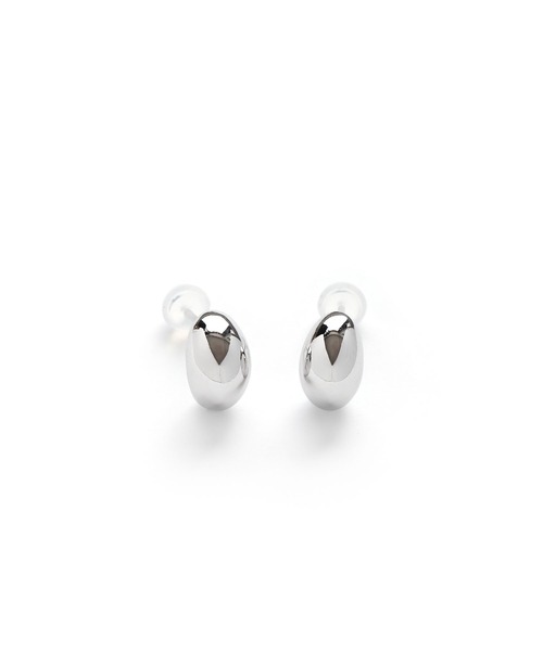 [silver925]ドロップスタッドピアス〈金属アレルギー対応〉（ピアス（両耳用））｜colleca la（コレカラ）