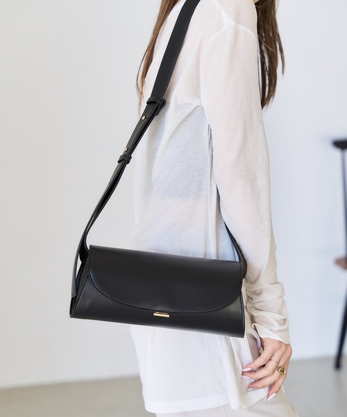 LE TALON（ルタロン）の「《追加》LE TALON comfort wide ショルダーバッグ（ショルダーバッグ・レディース・ベージュ/ブラック・FREE）」の4枚目の写真