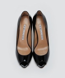 PELLICO（ペリーコ）の「RIOPEN オープントゥ パンプス 8.0cm BLACK