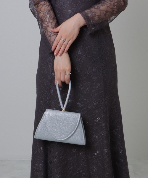 Lace Ladies(レースレディース)の「ループ ハンドル コンパクト ラメ フラップ バッグ(クラッチバッグ・レディース・シルバー/ブラック/ゴールド・FREE)」の18枚目の写真