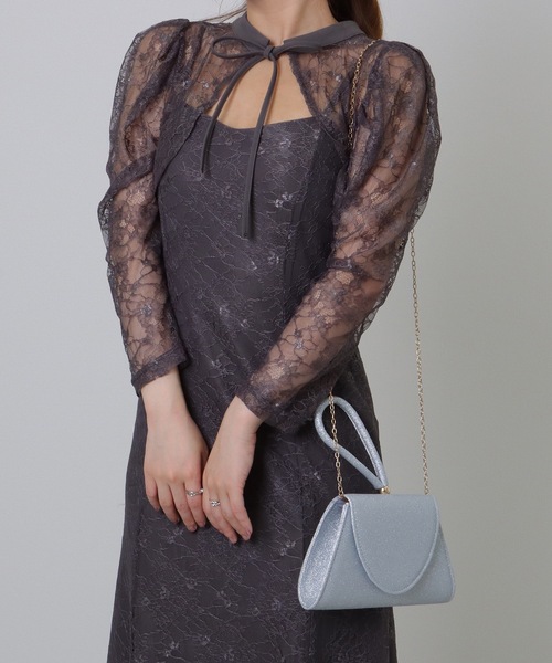 Lace Ladies(レースレディース)の「ループ ハンドル コンパクト ラメ フラップ バッグ(クラッチバッグ・レディース・シルバー/ブラック/ゴールド・FREE)」の20枚目の写真