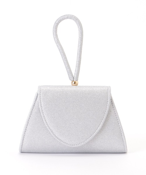 Lace Ladies(レースレディース)の「ループ ハンドル コンパクト ラメ フラップ バッグ(クラッチバッグ・レディース・シルバー/ブラック/ゴールド・FREE)」の6枚目の写真