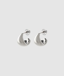 PREEK MOON HOOP EARRINGS/ピアス PREEK＞YU―KIN MOON HOOP EARRINGS/ピアス