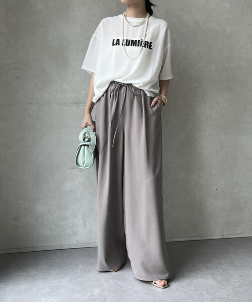 DouDou（ドゥドゥ）の「イージーパンツ（その他パンツ・レディース・ブラック/グレー/ブラウン・FREE）」の14枚目の写真