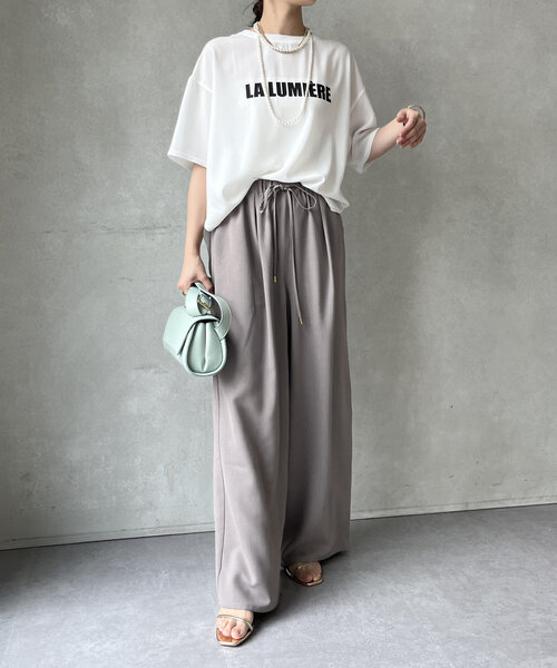 DouDou（ドゥドゥ）の「イージーパンツ（その他パンツ・レディース・ブラック/グレー/ブラウン・FREE）」の13枚目の写真