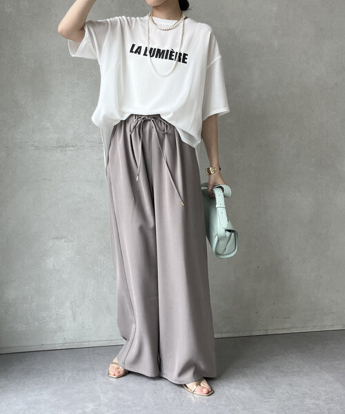 DouDou（ドゥドゥ）の「イージーパンツ（その他パンツ・レディース・ブラック/グレー/ブラウン・FREE）」の12枚目の写真