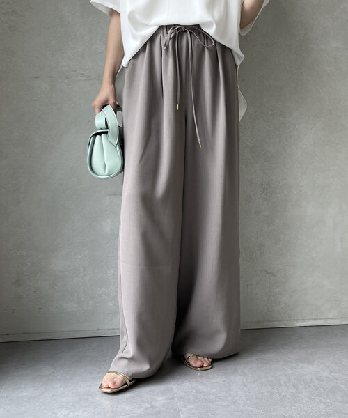 DouDou（ドゥドゥ）の「イージーパンツ（その他パンツ・レディース・ブラック/グレー/ブラウン・FREE）」の10枚目の写真