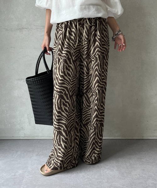 DouDou（ドゥドゥ）の「イージーパンツ（その他パンツ・レディース・ブラック/グレー/ブラウン・FREE）」の3枚目の写真