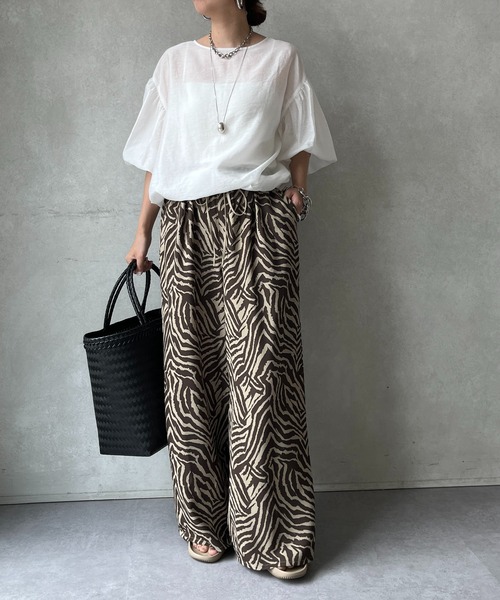 DouDou（ドゥドゥ）の「イージーパンツ（その他パンツ・レディース・ブラック/グレー/ブラウン・FREE）」の18枚目の写真