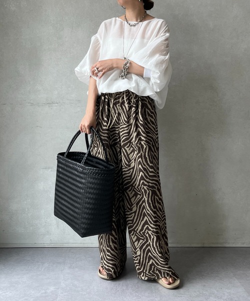 DouDou（ドゥドゥ）の「イージーパンツ（その他パンツ・レディース・ブラック/グレー/ブラウン・FREE）」の16枚目の写真