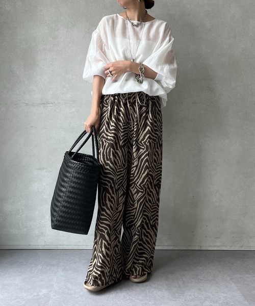 DouDou（ドゥドゥ）の「イージーパンツ（その他パンツ・レディース・ブラック/グレー/ブラウン・FREE）」の15枚目の写真