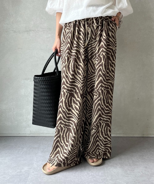 DouDou（ドゥドゥ）の「イージーパンツ（その他パンツ・レディース・ブラック/グレー/ブラウン・FREE）」の4枚目の写真