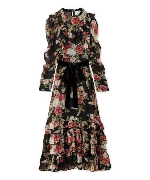 LILY BROWN×KEITA MARUYAMA 赤いマキシワンピース LILY BROWN×KEITA MARUYAMA 赤いマキシワンピース LILY BROWN×KEITA