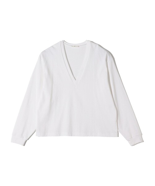 【セール】【SHIPS別注】onit:〈手洗い可能〉ディープ Vネック プルオーバー（Tシャツ/カットソー）｜SHIPS（シップス）