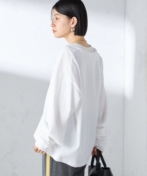 【セール】【SHIPS別注】onit:〈手洗い可能〉ディープ Vネック プルオーバー（Tシャツ/カットソー）｜SHIPS（シップス）