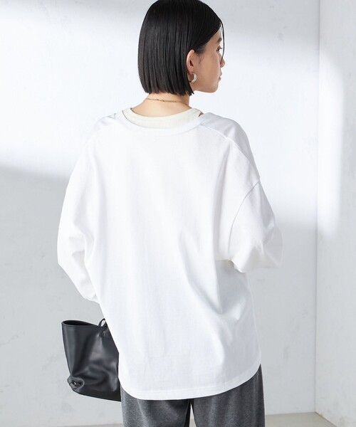 【セール】【SHIPS別注】onit:〈手洗い可能〉ディープ Vネック プルオーバー（Tシャツ/カットソー）｜SHIPS（シップス）