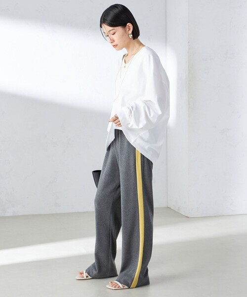 【セール】【SHIPS別注】onit:〈手洗い可能〉ディープ Vネック プルオーバー（Tシャツ/カットソー）｜SHIPS（シップス）