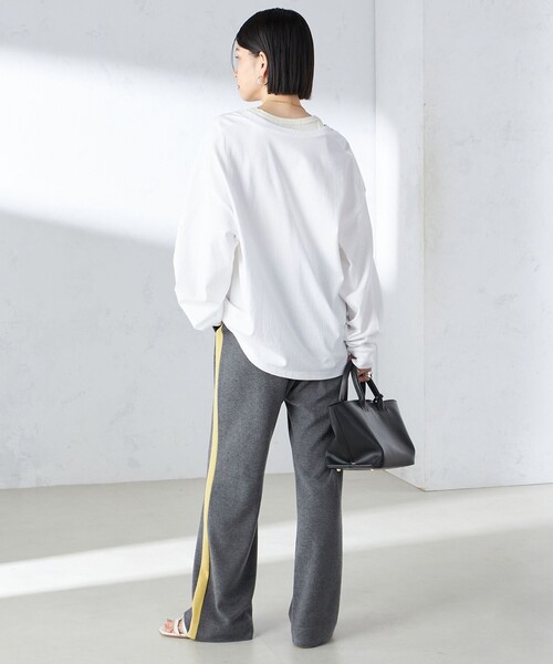 【セール】【SHIPS別注】onit:〈手洗い可能〉ディープ Vネック プルオーバー（Tシャツ/カットソー）｜SHIPS（シップス）