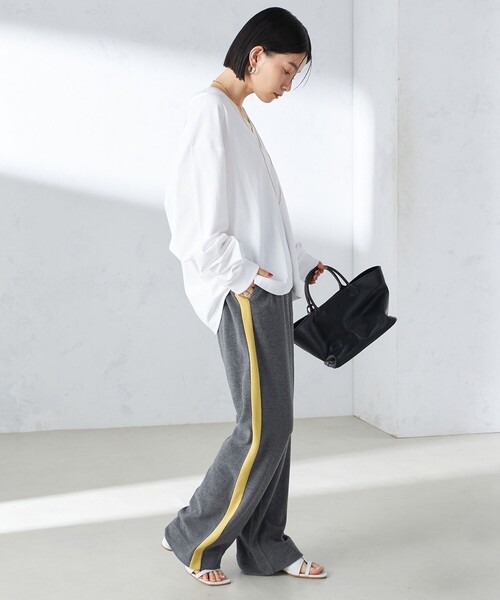 【セール】【SHIPS別注】onit:〈手洗い可能〉ディープ Vネック プルオーバー（Tシャツ/カットソー）｜SHIPS（シップス）