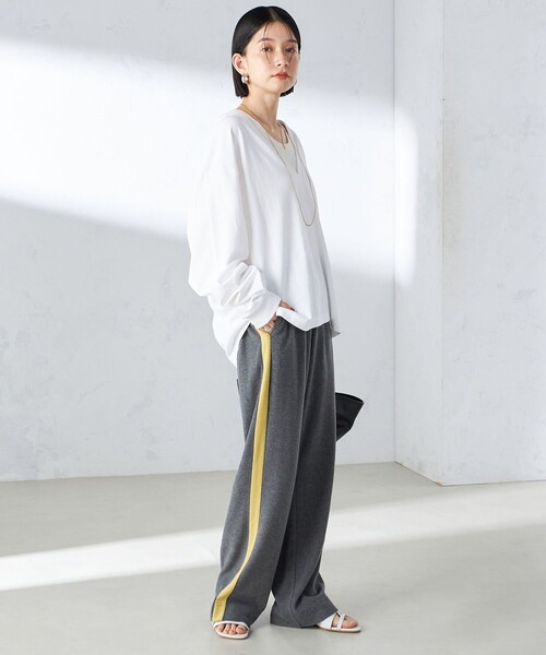 【セール】【SHIPS別注】onit:〈手洗い可能〉ディープ Vネック プルオーバー（Tシャツ/カットソー）｜SHIPS（シップス）