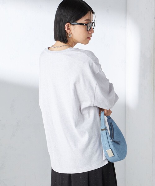 【セール】【SHIPS別注】onit:〈手洗い可能〉ディープ Vネック プルオーバー（Tシャツ/カットソー）｜SHIPS（シップス）