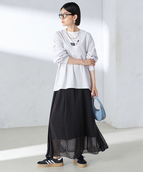 【セール】【SHIPS別注】onit:〈手洗い可能〉ディープ Vネック プルオーバー（Tシャツ/カットソー）｜SHIPS（シップス）