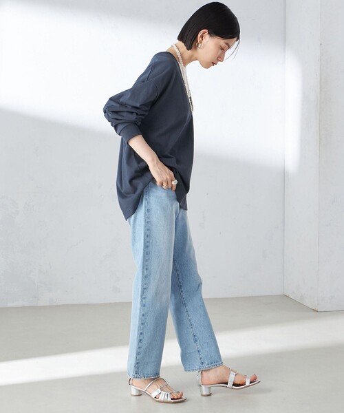 【セール】【SHIPS別注】onit:〈手洗い可能〉ディープ Vネック プルオーバー（Tシャツ/カットソー）｜SHIPS（シップス）