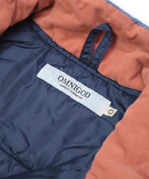 OMNIGOD（オムニゴッド）の「[OMNIGOD womens / オムニゴッド] 7oz甘織デニム インサレーションジャケット（ダウンジャケット/コート・レディース・ライトインディゴブルー・0）」の18枚目の写真