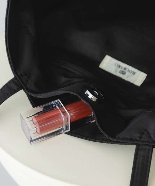 RODE SKO（ロデスコ）の「リボンギャザートートバッグ（トートバッグ・レディース・ブラック/レッド・ONE）」の6枚目の写真