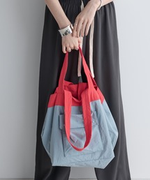 ポケッタブルバイカラービッグトート